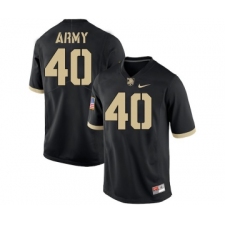 Army Black Knights 40 Andy Davidson Black College Football Jersey