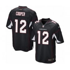 Men's Nike Arizona Cardinals #12 Pharoh Cooper Game Black Alternate NFL Jersey