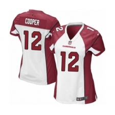Women's Nike Arizona Cardinals #12 Pharoh Cooper Game White NFL Jersey