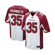 Men's Nike Arizona Cardinals #35 D.J. Swearinger SR Game White NFL Jersey