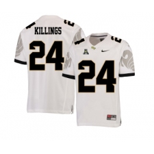 UCF Knights 24 D.J. Killings White College Football Jersey