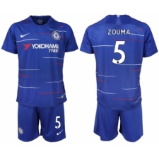 2018-19 Chelsea FC 5 ZOUMA Home Soccer Jersey
