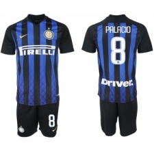 2018-19 Inter Milan 8 PALACIO Home Soccer Jersey