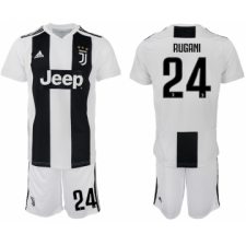 2018-19 Juventus FC 24 RUGANI Home Soccer Jersey