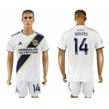 2018-19 Los Angeles Galaxy 14 ROGERS Home Soccer Jersey