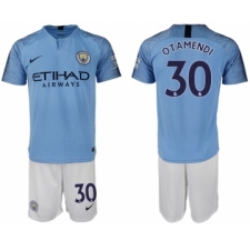2018-19 Manchester City 30 OTAMENDI Home Soccer Jersey