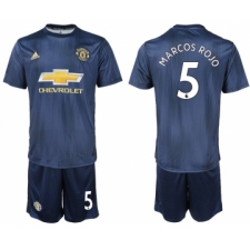 2018-19 Manchester United 5 MARCOS ROJO Third Away Soccer Jerse