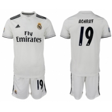 2018-19 Real Madrid 19 ACHRAF Home Soccer Jersey