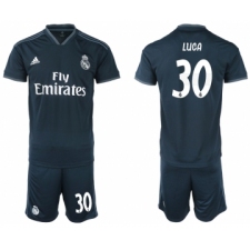 2018-19 Real Madrid 30 LUCA Away Soccer Jersey