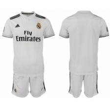 2018-19 Real Madrid Home Soccer Jersey