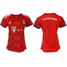 2018-19 Bayern Munich Home Women Soccer Jersey