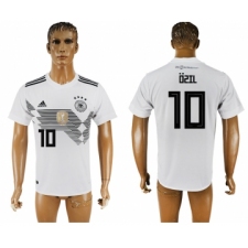 Germany 10 OZIL Home 2018 FIFA World Cup Thailand Soccer Jerse