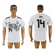 Germany 14 CAN Home 2018 FIFA World Cup Thailand Soccer Jersey