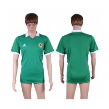 Northern Ireland Home 2018 FIFA World Cup Thailand Soccer Jersey