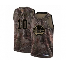 Youth Golden State Warriors #10 Jacob Evans Swingman Camo Realtree Collection Basketball 2019 Basketball Finals Bound Jersey