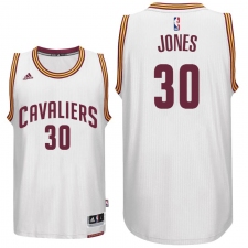 Cleveland Cavaliers #30 Dahntay Jones New Swingman White Home Jersey