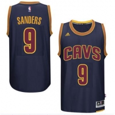 Men's Cleveland Cavaliers #9 Larry Sanders adidas Navy Player Swingman CavFanatic Jersey