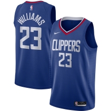 Men's LA Clippers #23 Lou Williams Nike Royal 2020-21 Swingman Jersey