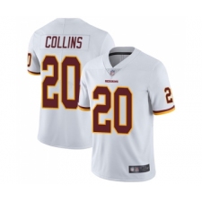 Youth Washington Redskins #20 Landon Collins White Vapor Untouchable Limited Player Football Jersey