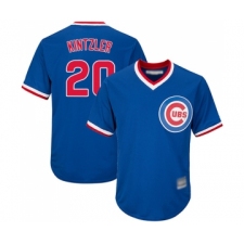 Youth Chicago Cubs #20 Brandon Kintzler Authentic Royal Blue Cooperstown Cool Base Baseball Jersey