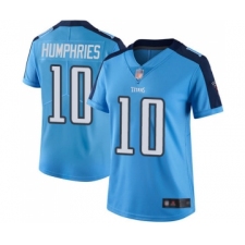 Women's Tennessee Titans #10 Adam Humphries Limited Light Blue Rush Vapor Untouchable Football Jersey