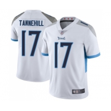 Men's Tennessee Titans #17 Ryan Tannehill White Vapor Untouchable Limited Player Football Jersey