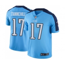 Youth Tennessee Titans #17 Ryan Tannehill Limited Light Blue Rush Vapor Untouchable Football Jersey