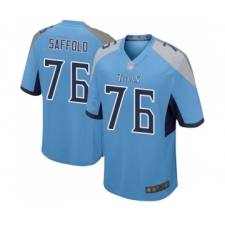 Men's Tennessee Titans #76 Rodger Saffold Game Light Blue Alternate Football Jersey