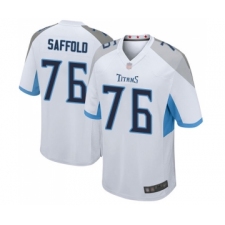 Men's Tennessee Titans #76 Rodger Saffold Game White Football Jersey