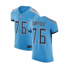 Men's Tennessee Titans #76 Rodger Saffold Light Blue Alternate Vapor Untouchable Elite Player Football Jersey