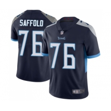 Men's Tennessee Titans #76 Rodger Saffold Navy Blue Team Color Vapor Untouchable Limited Player Football Jersey