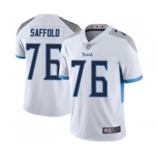 Men's Tennessee Titans #76 Rodger Saffold White Vapor Untouchable Limited Player Football Jersey