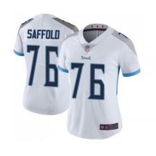 Women's Tennessee Titans #76 Rodger Saffold White Vapor Untouchable Limited Player Football Jersey