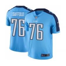 Youth Tennessee Titans #76 Rodger Saffold Limited Light Blue Rush Vapor Untouchable Football Jersey