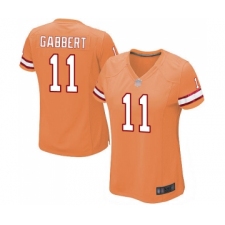 Women's Tampa Bay Buccaneers #11 Blaine Gabbert Game Orange Glaze Alternate Football Jersey
