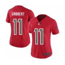 Women's Tampa Bay Buccaneers #11 Blaine Gabbert Limited Red Rush Vapor Untouchable Football Jersey
