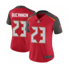 Women's Tampa Bay Buccaneers #23 Deone Bucannon Red Team Color Vapor Untouchable Limited Player Football Jersey
