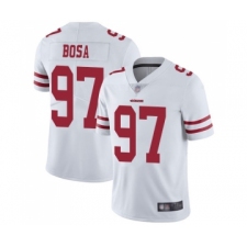 Men's San Francisco 49ers #97 Nick Bosa White Vapor Untouchable Limited Player Football Jersey