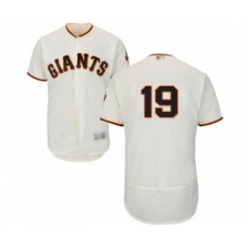 Men's San Francisco Giants #19 Tyler Austin Cream Home Flex Base Authentic Collection Baseball Jersey