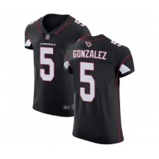 Men's Arizona Cardinals #5 Zane Gonzalez Black Alternate Vapor Untouchable Elite Player Football Jersey