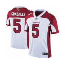 Men's Arizona Cardinals #5 Zane Gonzalez White Vapor Untouchable Limited Player Football Jersey