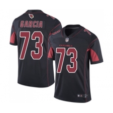 Men's Arizona Cardinals #73 Max Garcia Limited Black Rush Vapor Untouchable Football Jersey