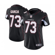 Women's Arizona Cardinals #73 Max Garcia Black Alternate Vapor Untouchable Limited Player Football Jersey
