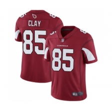 Men's Arizona Cardinals #85 Charles Clay Red Team Color Vapor Untouchable Limited Player Football Jersey