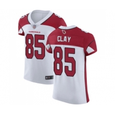 Men's Arizona Cardinals #85 Charles Clay White Vapor Untouchable Elite Player Football Jersey