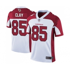 Men's Arizona Cardinals #85 Charles Clay White Vapor Untouchable Limited Player Football Jersey