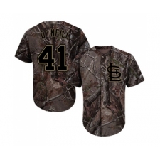 Youth St. Louis Cardinals #41 Tyler O Neill Authentic Camo Realtree Collection Flex Base Baseball Jersey