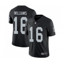 Youth Oakland Raiders #16 Tyrell Williams Black Team Color Vapor Untouchable Limited Player Football Jersey