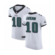 Men's Philadelphia Eagles #10 DeSean Jackson White Vapor Untouchable Elite Player Football Jersey