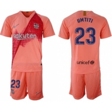 Barcelona #23 Umtiti Third Soccer Club Jersey